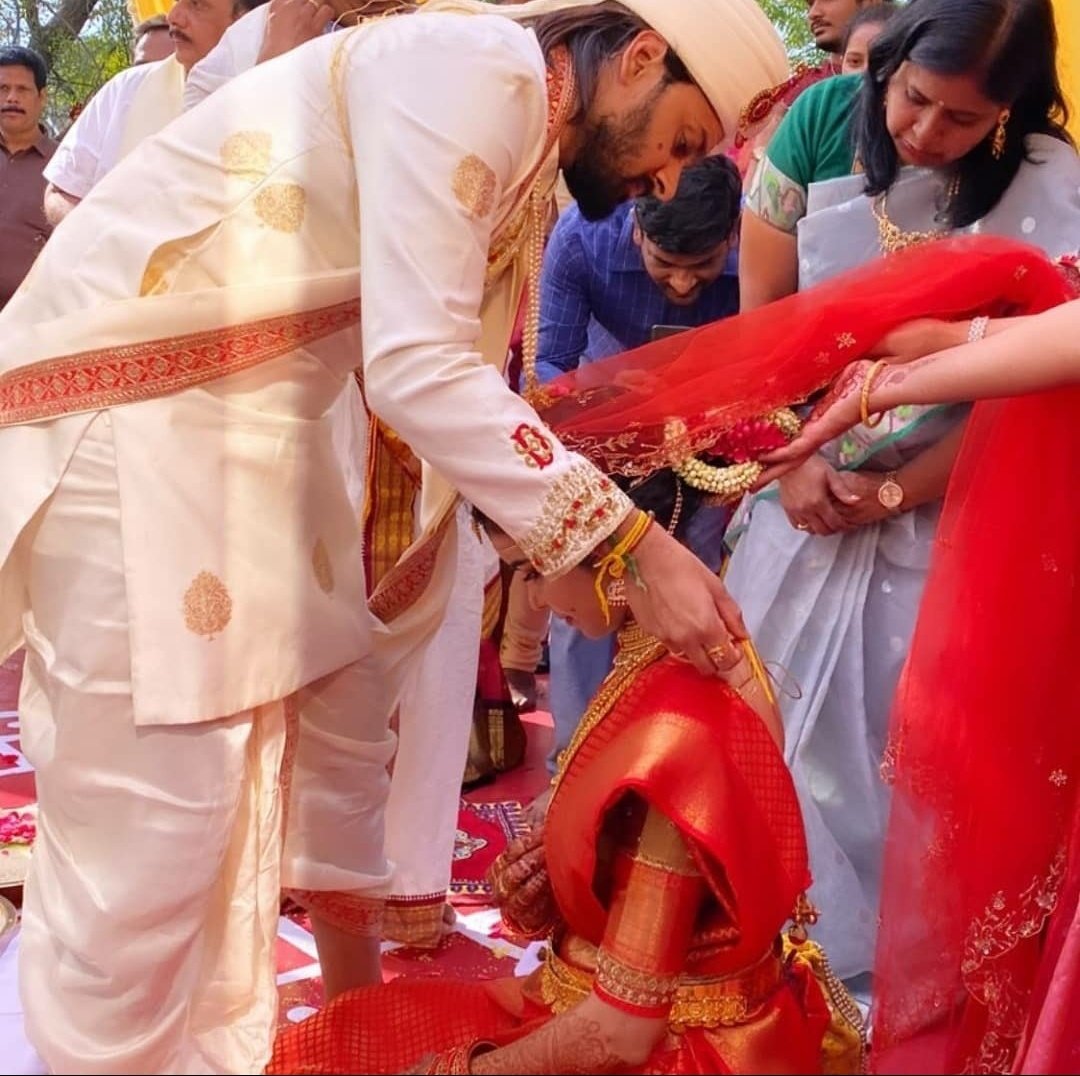 Sumanth with Wife Deepika