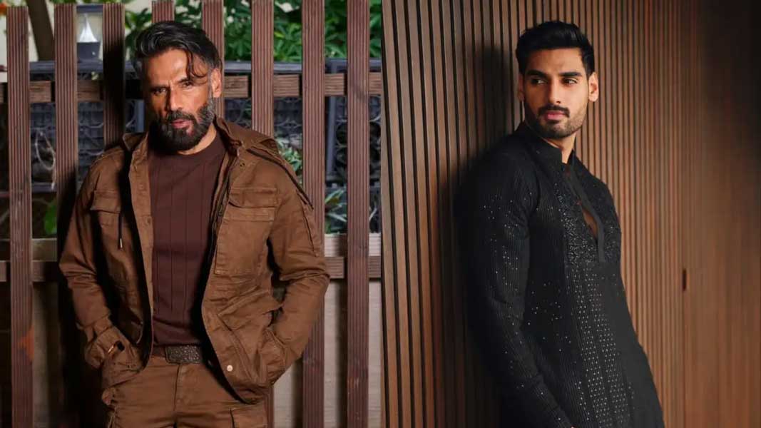 Suneil Shetty son Ahan was targeted