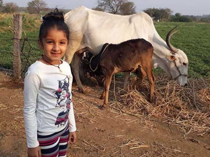 Super Star Mahesh Babu Daughter Sitara Farming
