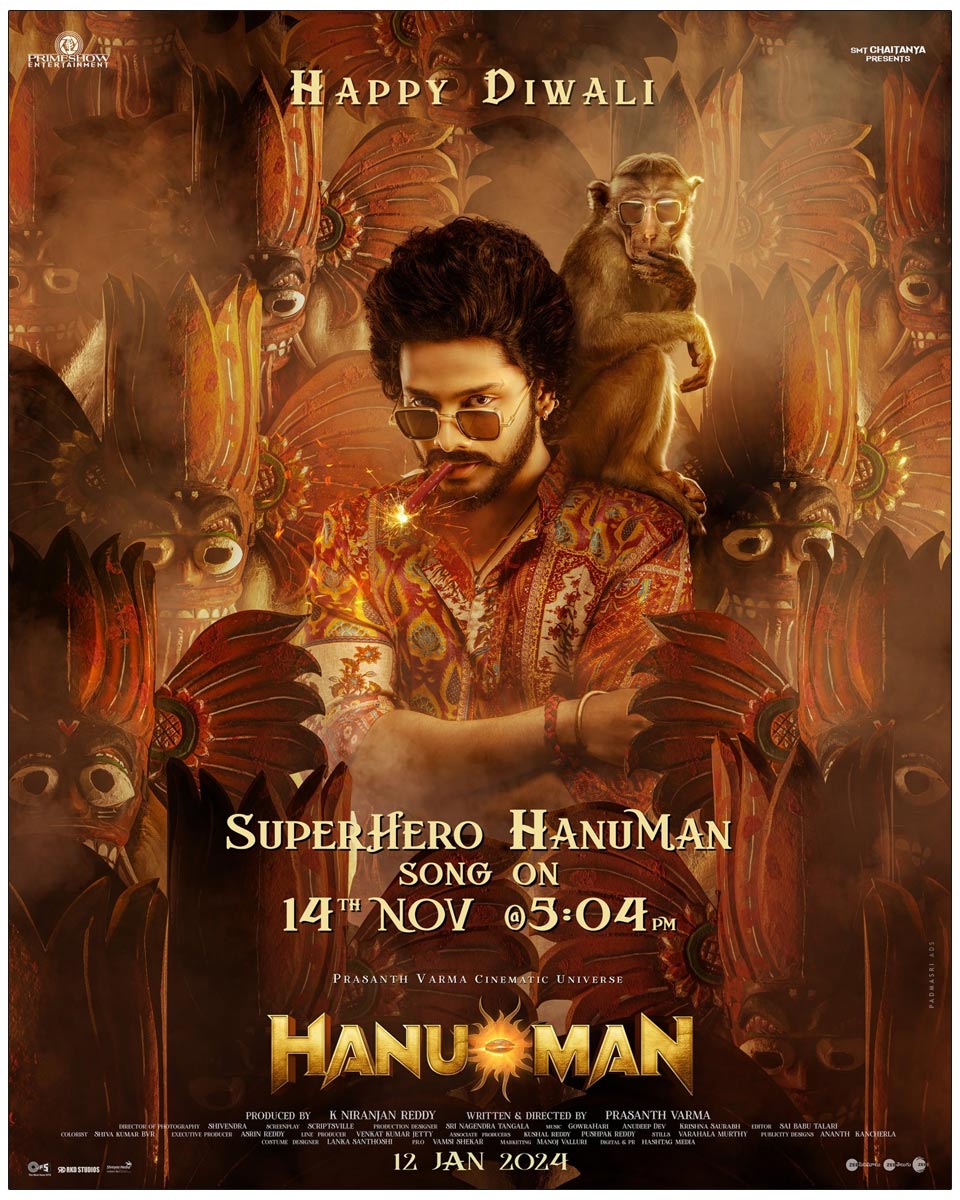  SuperHero HanuMan Song Will Be Out On November 14th