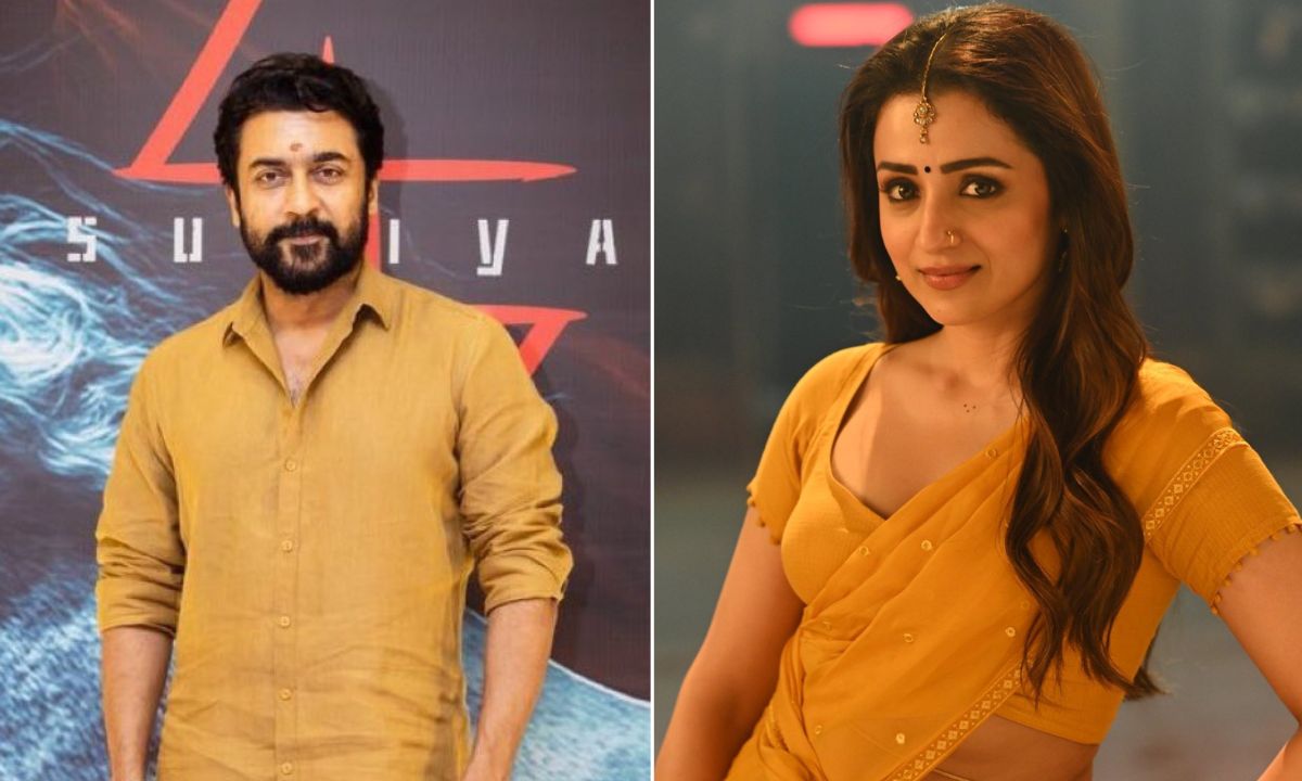 Suriya and Trisha
