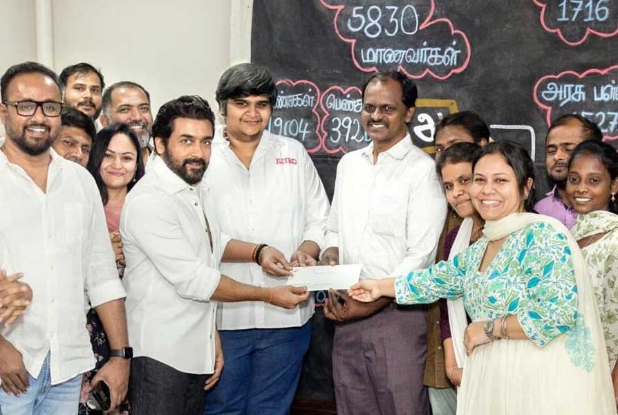 Suriya Philanthropic Efforts