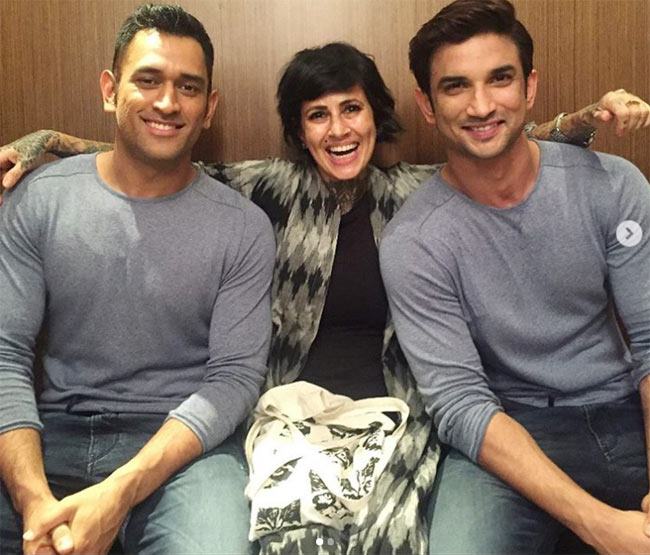 Sushant Singh Rajput Sapna Bhavnani MS Dhoni