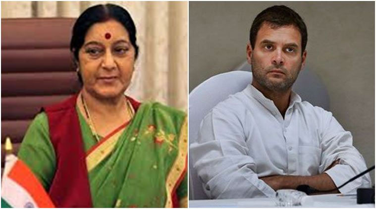 Sushma Swaraj's Speech Turns Congress Favour!