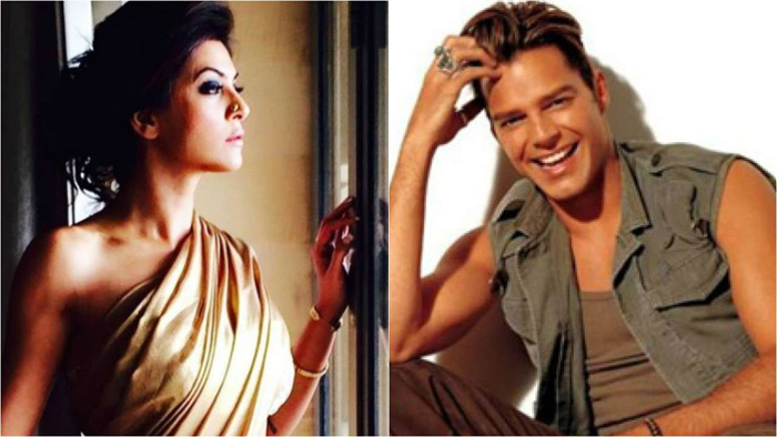 Sushmita Sen with Ricky Martin