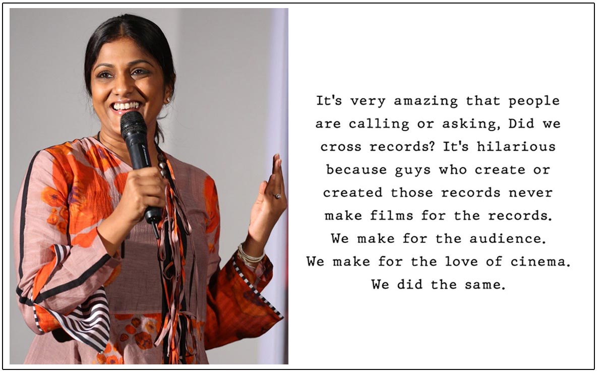 Swapna Dutt Comes Up With Different Take On Records