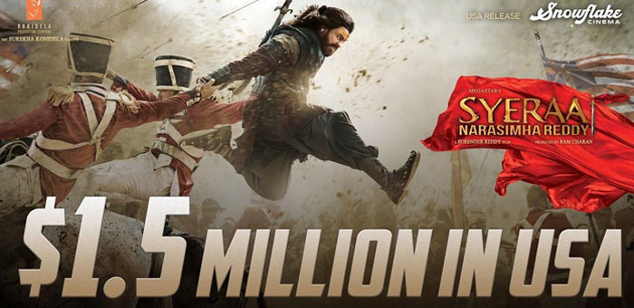 Sye Raa Bigger Than War in US