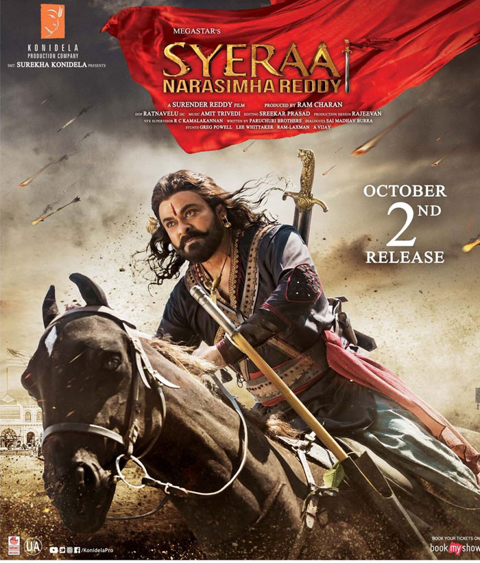 Sye Raa Narasimha Reddy (2019) Tamil Movie 480p HDRip x264 ESubs 400MB