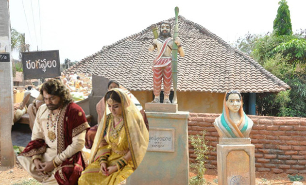 Sye Raa Narasimhareddy at Rangasthalam Set