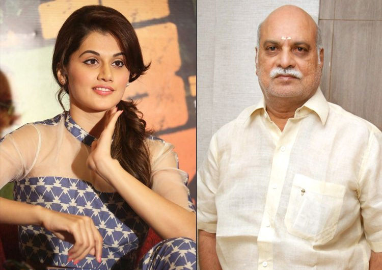 Taapsi's Apologies to K Raghavendra Rao