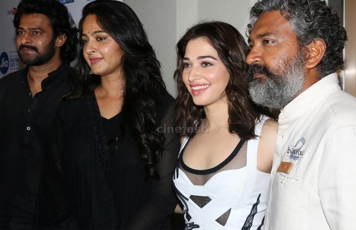 Tamanna Stealing The Show In Bahubali 2 Promotions
