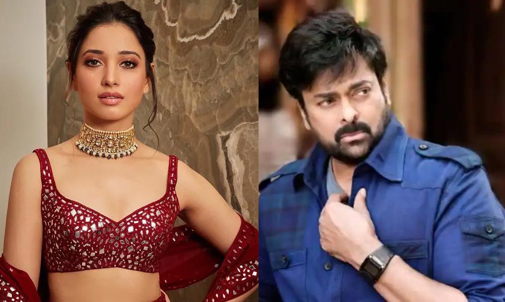 Chiranjeevi to romance Tamannaah in Bhola Shankar | cinejosh.com