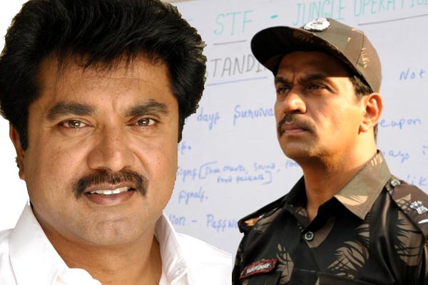 Tamil Heroes Sarath Kumar, Arjun in Naa Peru Surya