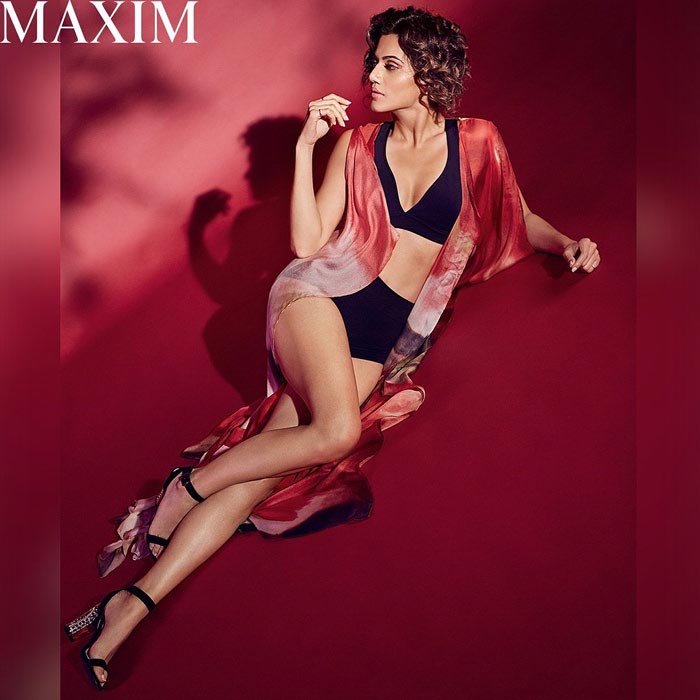 Tapsee On Maxim