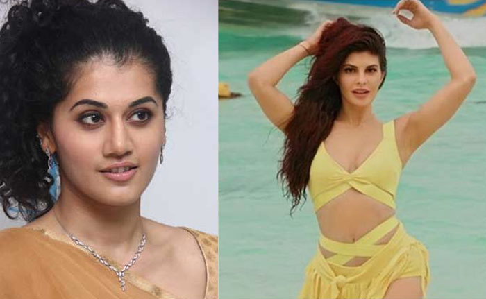 Tapsee Pannu and Jacqueline Fernandez