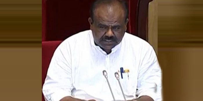 Telangana Legislative Assembly Speaker S. Madhusudan Chary
