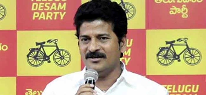 Telangana TDP Working President A. Revanth Reddy 