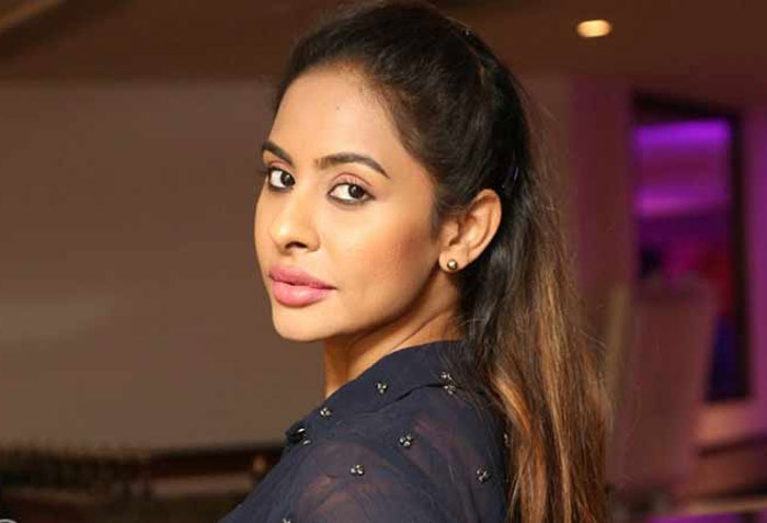 Telugu girl Sri Reddy