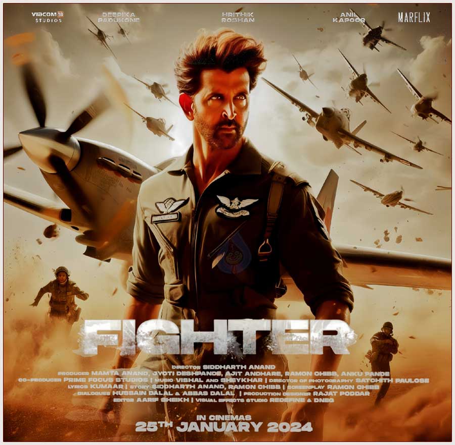 Tentative release date of Hrithik Roshan Fighter teaser 