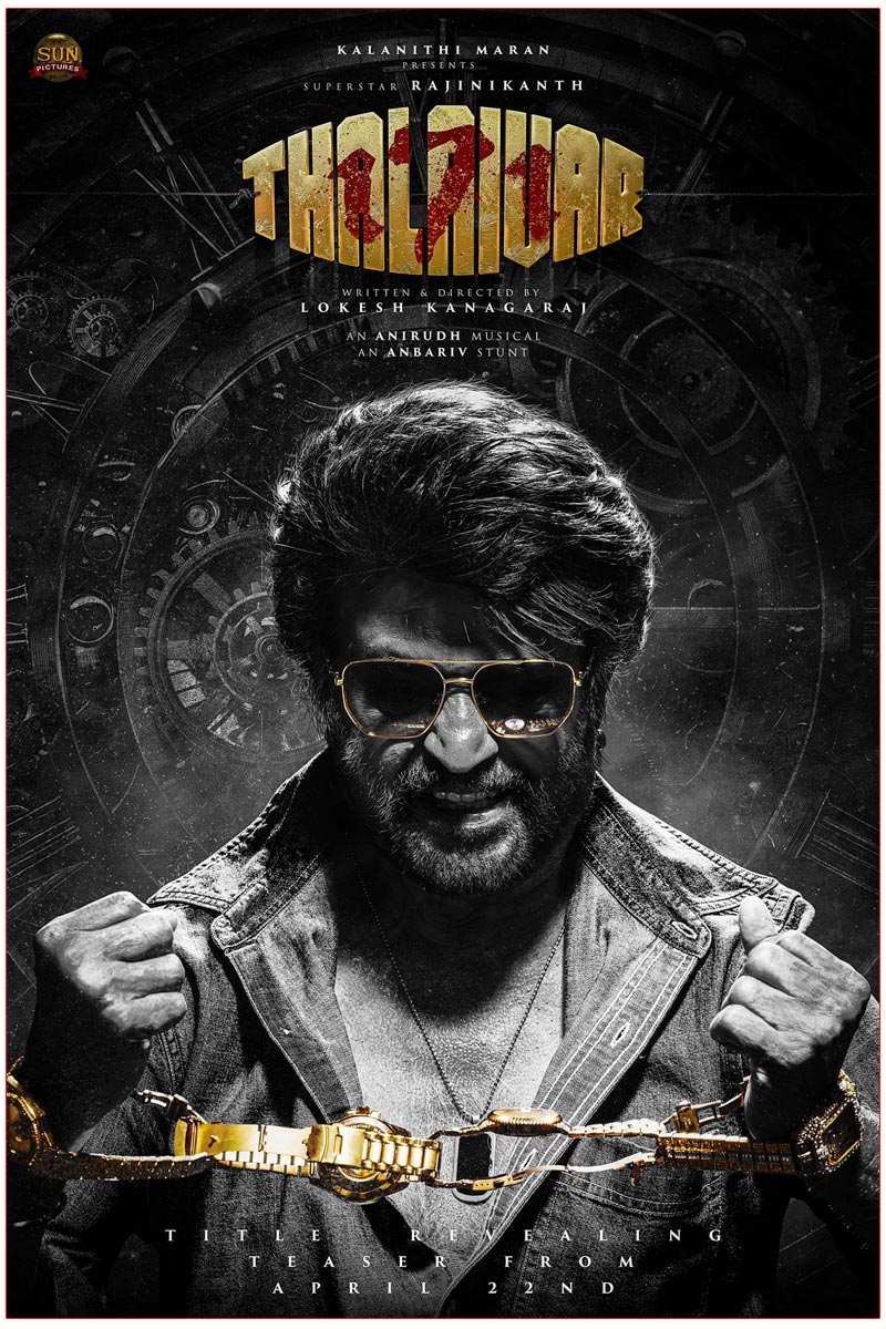 Thalaivar 171 Title revealing teaser from April 22nd 