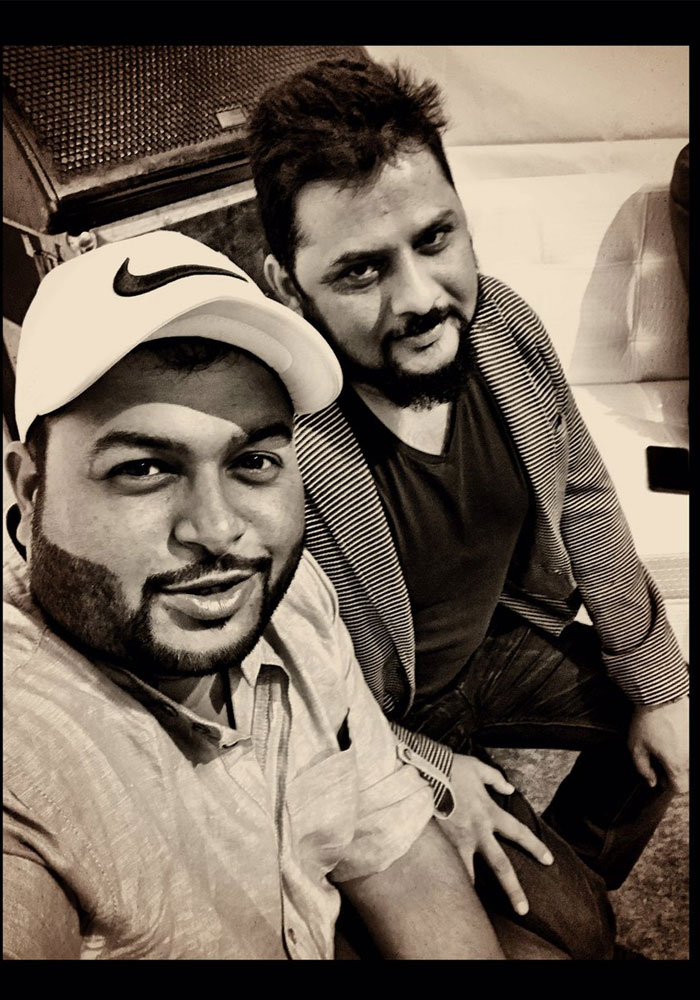 Thaman with Surender Reddy