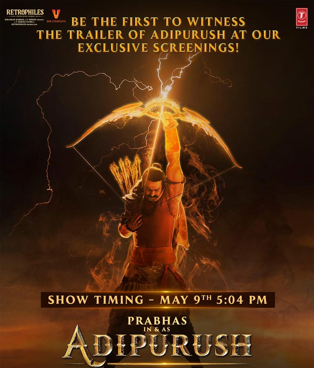 Time locked for Adipurush trailer extravaganza