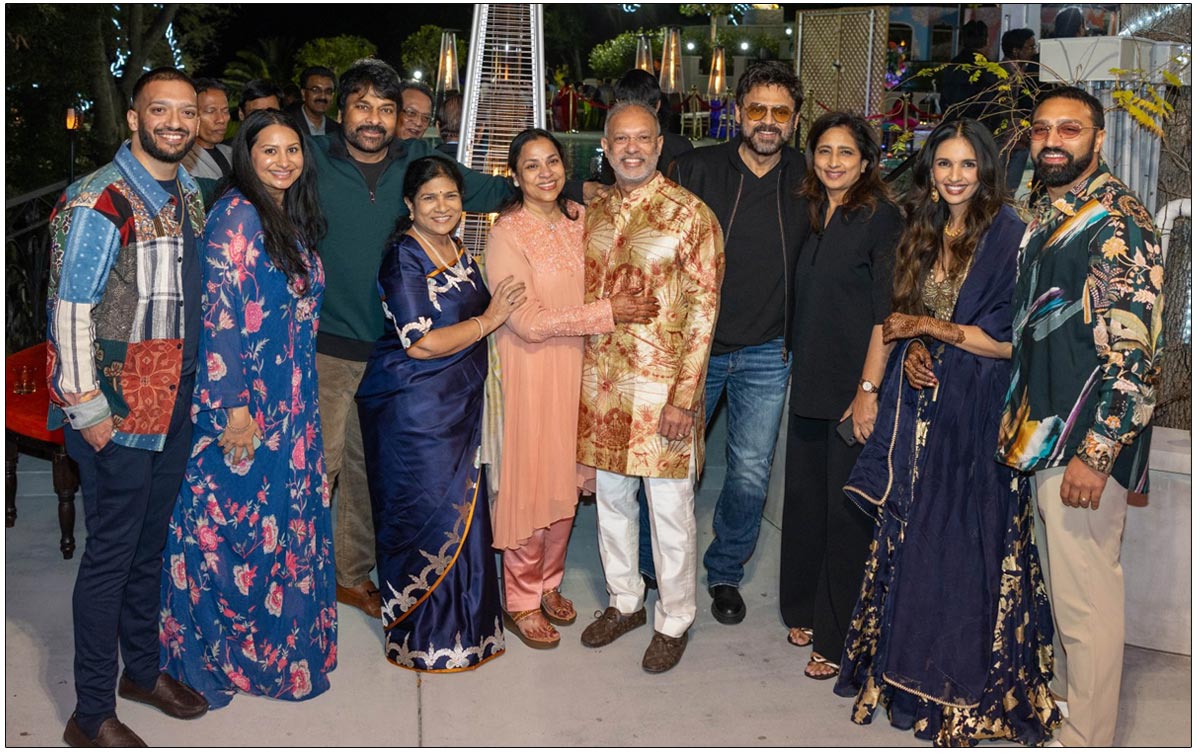 Tollywood Big Wigs Attended A Lavish Wedding At USA