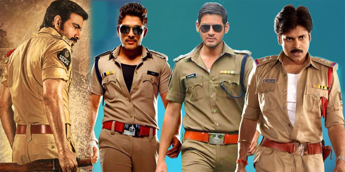 Tollywood Stars As Cops