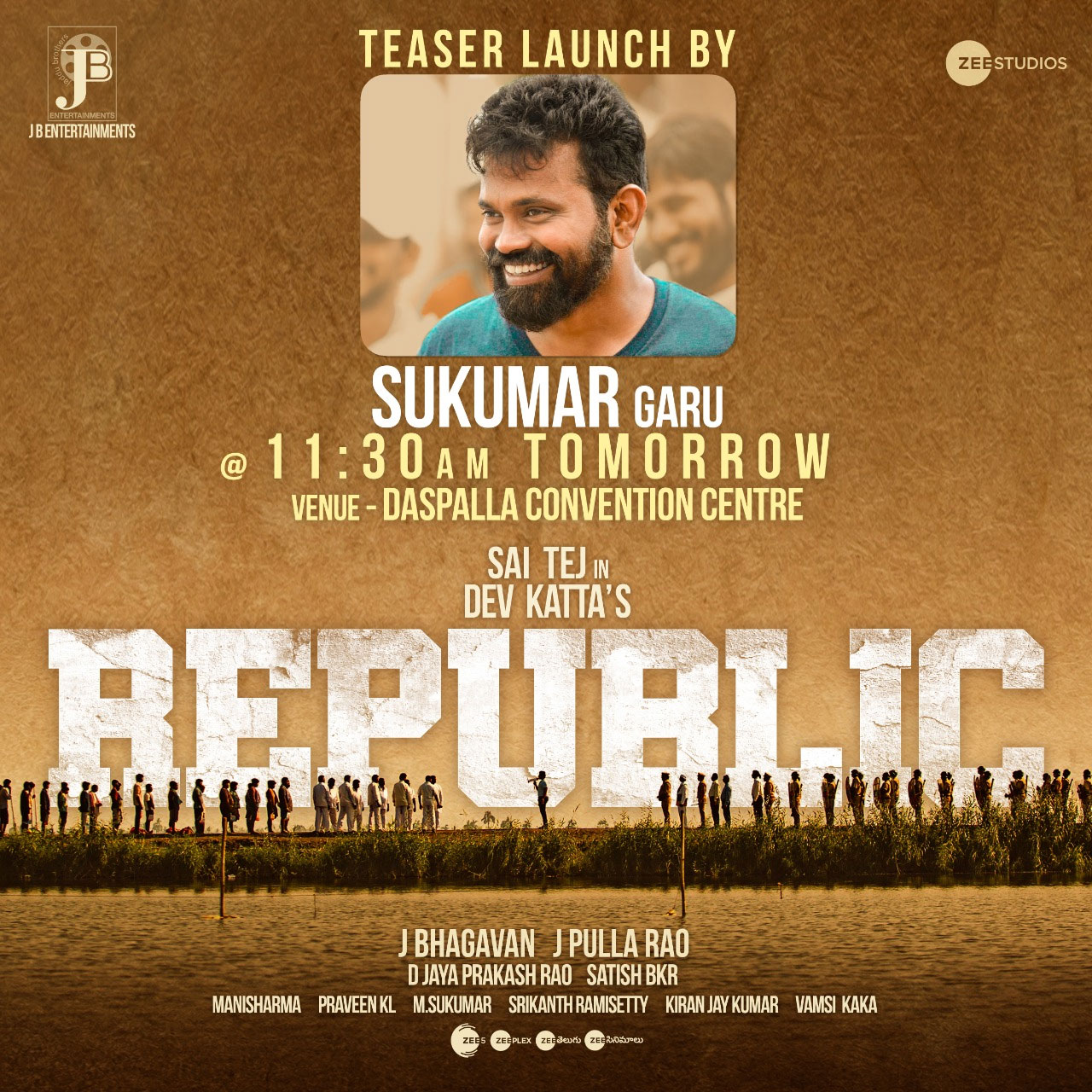 Top Director's Support to Sai Tej Film
