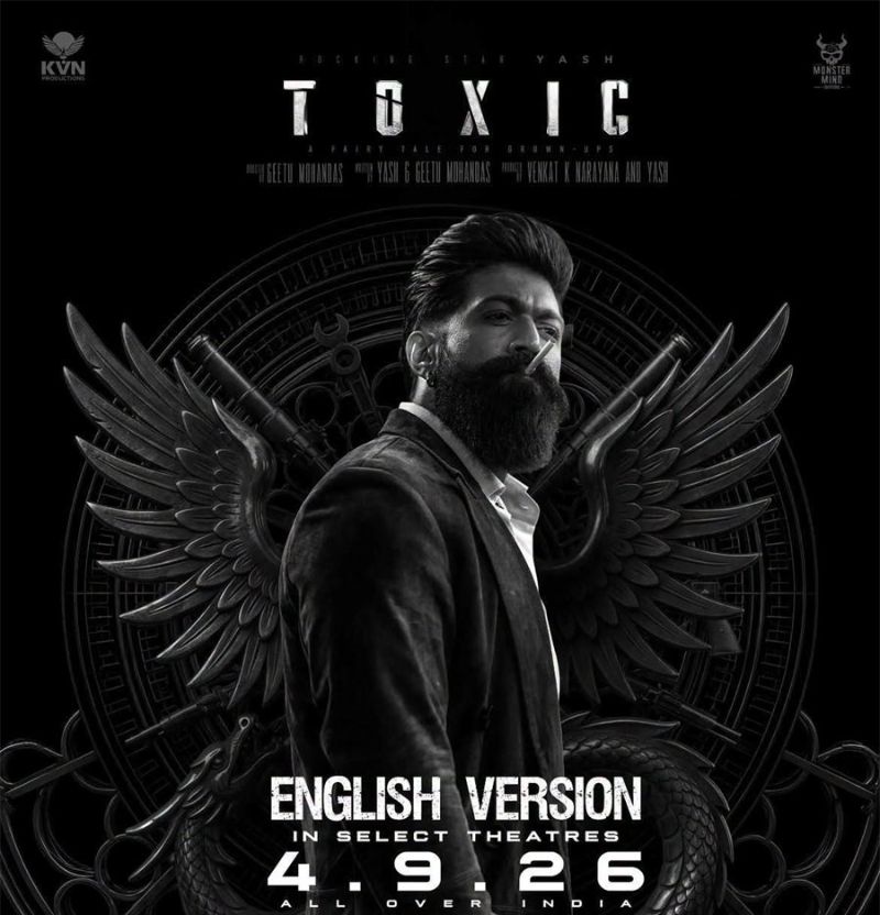 Toxic Shorter Version In English Announces Its Release In India
