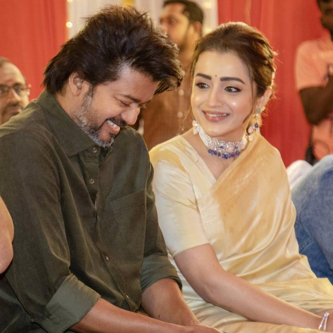 Trisha avoids talking about Vijay