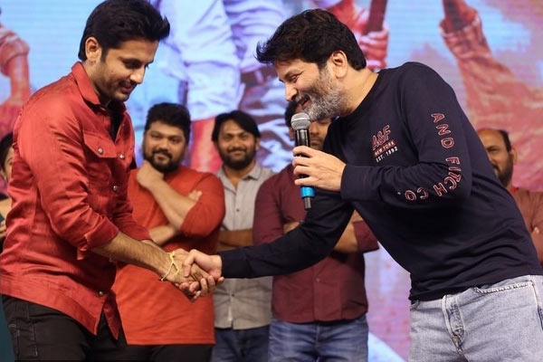 Trivikram Promotes Nithin Bheeshma