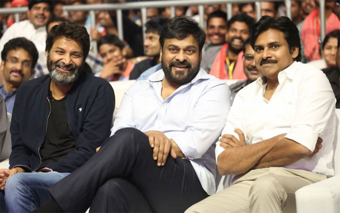 Trivikram Srinivas, Mega Star Chiranjeevi and Pawan Kalyan