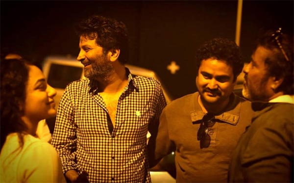 Trivikram With Nithya Menon, Chota K Naidu