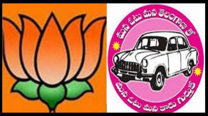 TRS and BJP in Mungode bypoll