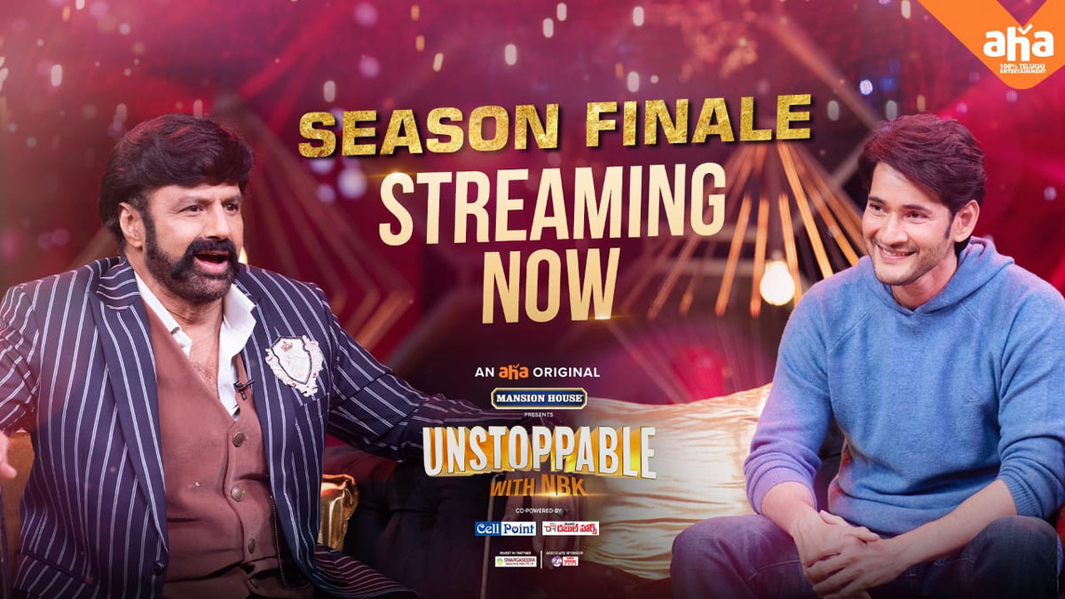Unstoppable Epsiode 11: Balakrishna-Mahesh Babu's episode streaming underway