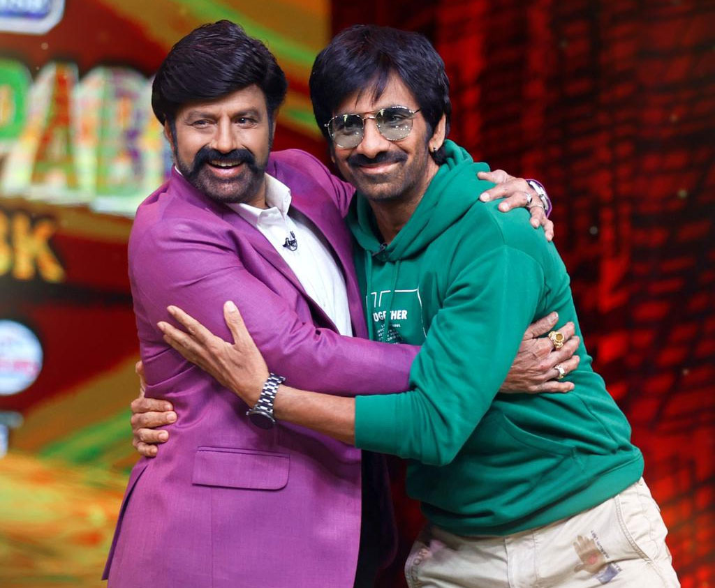 Unstoppable: Raviteja dances to Balakrishna's hit song