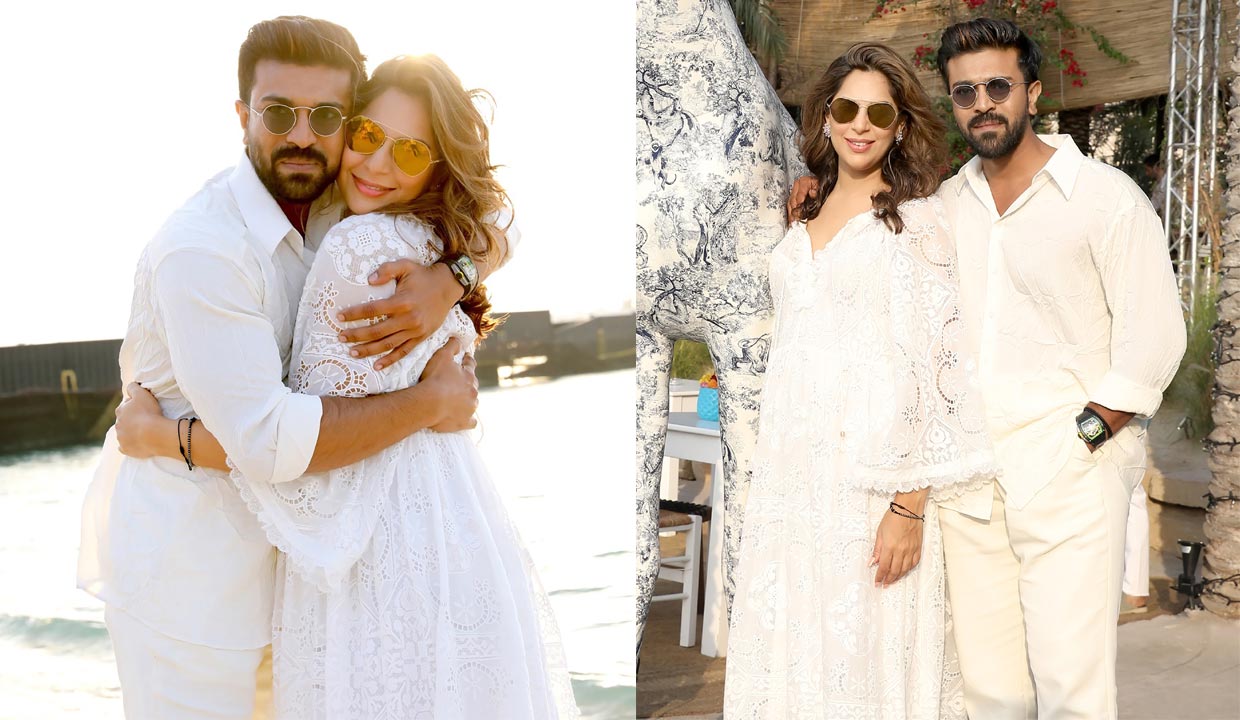 Upasana baby shower celebrated intimately