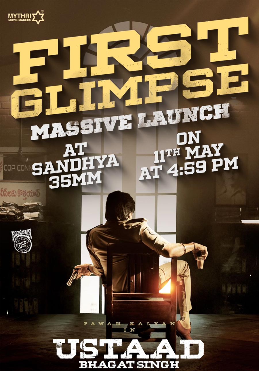 Ustaad Bhagat Singh first glimpse lauch time locked 