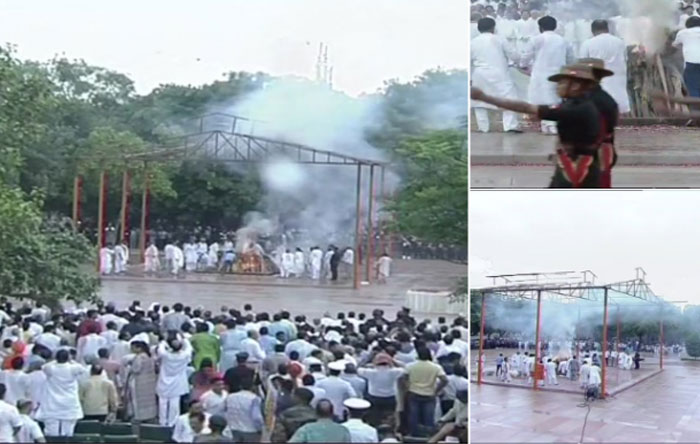 Vajpayee's Last Rites Performed with State Honours