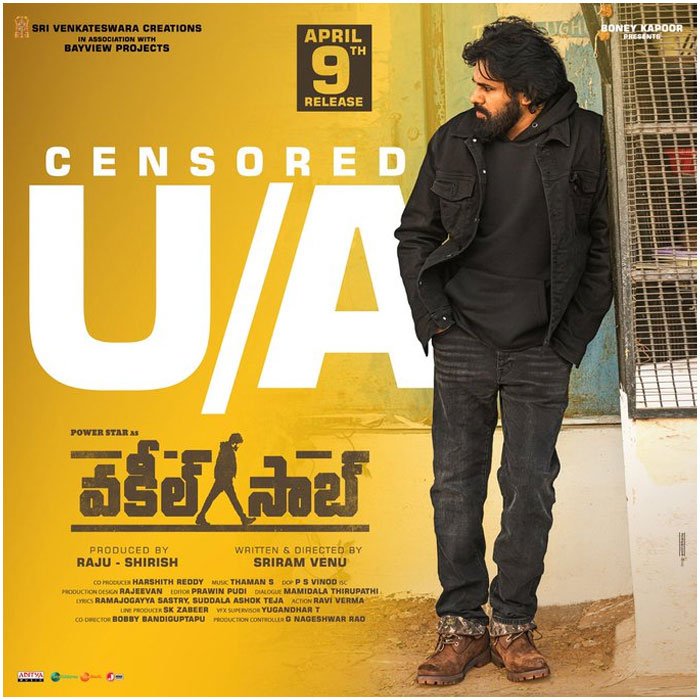 Vakeel Saab Censor Report!