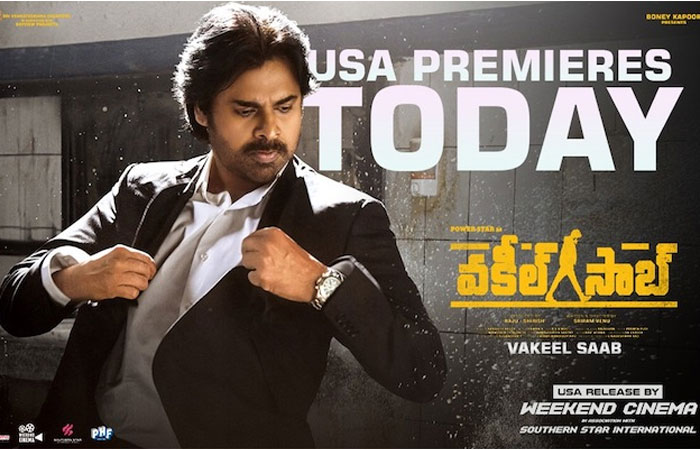 Vakeel Saab Flying Start in US