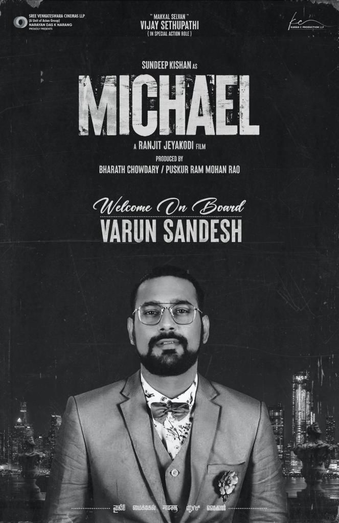 Varun Sandesh in Sundeep Kishan's Michael