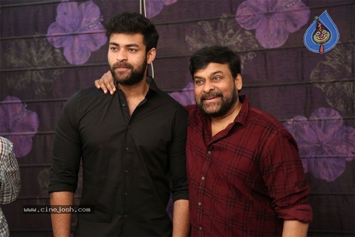 Varun Tej and Chiranjeevi