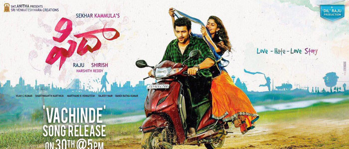 Varun Tej's Fidaa Audio Single out