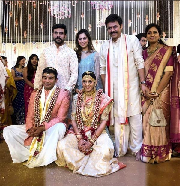 Venkatesh Daughter Wedding