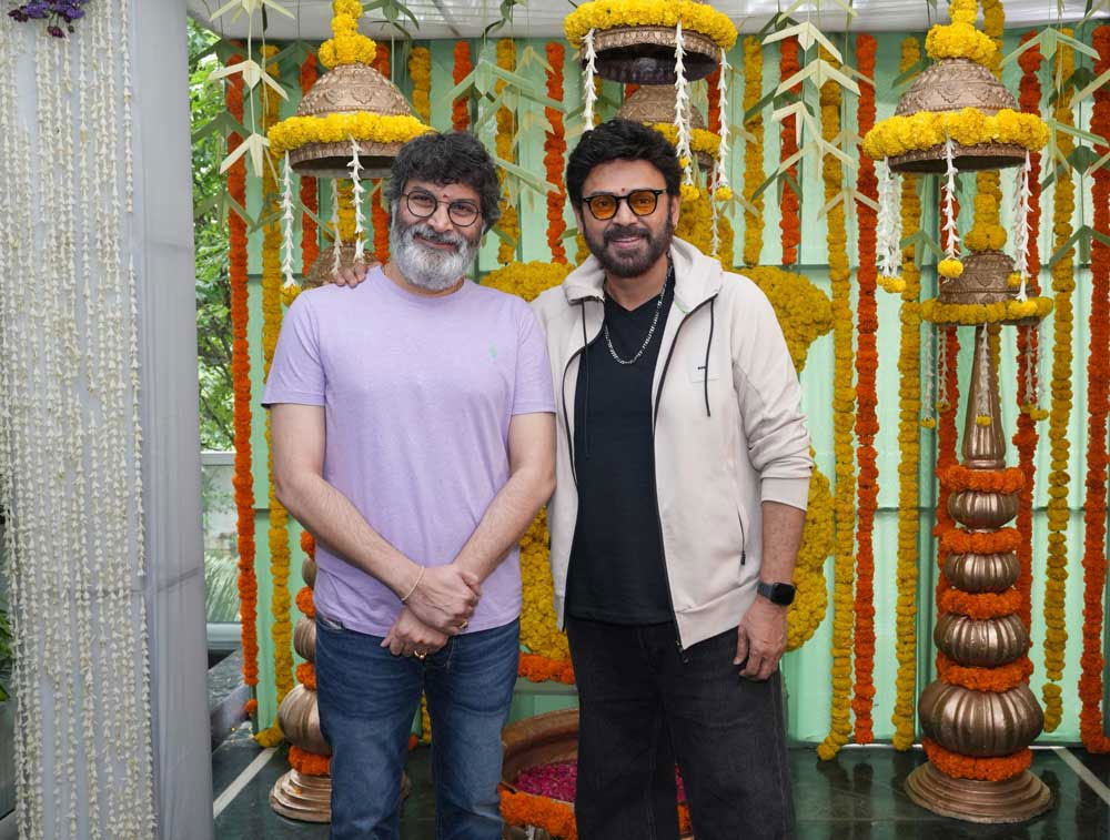 Venkatesh to romance her for Trivikram