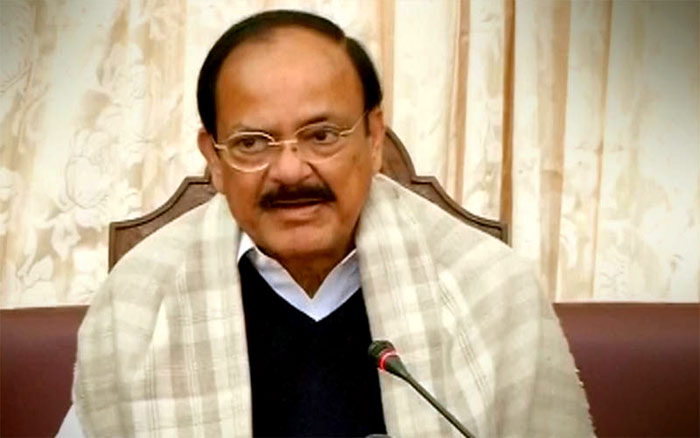 Vice President of India M Venkaiah Naidu