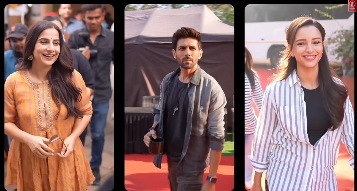  Vidya Balan is gearing up for Bhool Bhulaiyaa 3 alongside Kartik Aaryan, Triptii Dimri