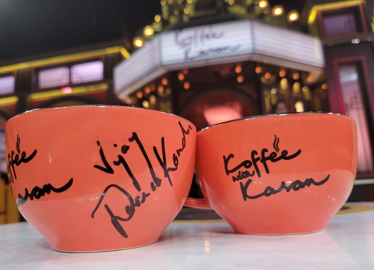  Vijay Devarakonda, Ananya Pandey in Koffee with Karan